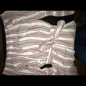 Off the shoulder romper